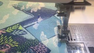 How to use the Overcast Foot on your sewing machine [upl. by Noraha]