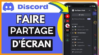 Comment Faire Un Partage Décran Sur Discord  Très Facile [upl. by Bess]