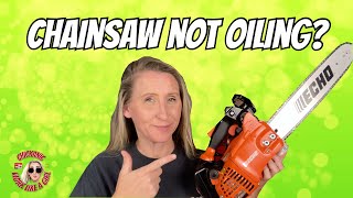 Greenworks Chainsaw Not Oiling  Know 4 Possible Reasons With Solutions [upl. by Kimmi]