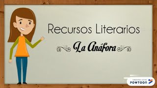 Recursos Literarios La Anáfora [upl. by Atihcnoc289]