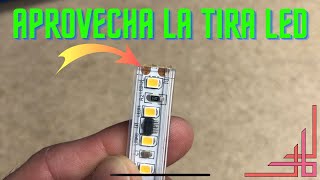 INSTALAR TIRA LED CON INTERRUPTOR  Ideas donde colocar Leds en casa [upl. by Iredale567]