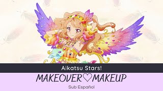 Aikatsu Stars  MAKEOVER♡MAKEUP Mahiru Kasumi Sub Español [upl. by Aliban]