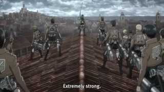 Shingeki No Kyojin Episode 7 Epic Mikasa [upl. by Rawdon]