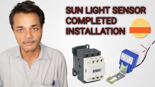 sun switch installation with contractorPakistan engineering [upl. by Kenric]