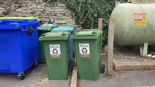 bin collection and new bins deliveries [upl. by Okim]