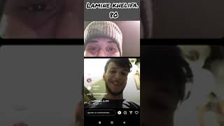 Lamine khelifa  أيا صحاب التقاشر 😂😂 livehabacha817 [upl. by Ezequiel]