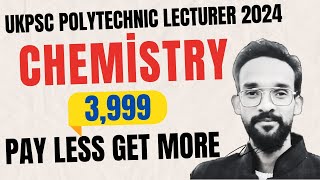 Polytechnic Lecturer Chemistry Course Detail 2024 [upl. by Dnalloh837]