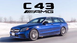 2019 MercedesAMG C43 Wagon Review  Sorry America [upl. by Brote]