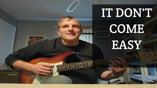 It Dont Come Easy  Ringo Starr  Guitar Lesson [upl. by Kellene]