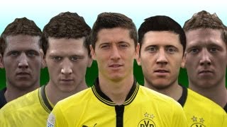 Robert Lewandowski From FIFA 09 to 14 [upl. by Syah]