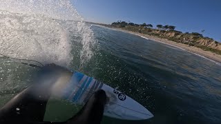 POV SURF  Fun Trestles with NO ONE out [upl. by Naugan]