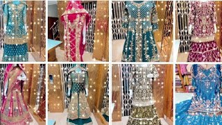 quot💓👌🥀Sharara style dressSharara dress frock lehenga stylish dress 2025kanewdress2025newsharara [upl. by Aierbma757]