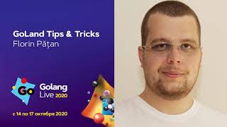 GoLand Tips amp Tricks  Florin Patan JetBrains [upl. by Neva]