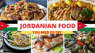 Jordan foods  🇯🇴  Top Traditional jordanin Food  jordanin Cuisine [upl. by Dranreb]