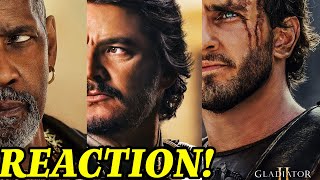 Gladiator II  Official Trailer 2024 Movie  REACTION [upl. by Troxell]