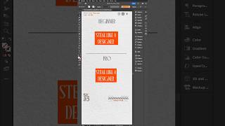 Highlight Text in Illustrator illustrator graphicdesign adobeillustrator adobe [upl. by Packston803]