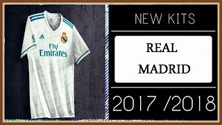 PES 2013  New Kits • Real Madrid 2017  2018 HD [upl. by Nawj643]