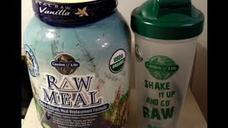 Raw Vegan Product Review Garden of Life Raw Meal [upl. by Afrikah]