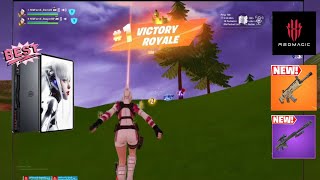 Red Magic Nova 90 FPS Fortnite Mobile Gameplay New Fortnite Chapter 2 Remix  Squad crown wins [upl. by Viviyan]