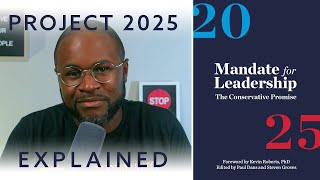 Project 2025 Explained  InDepth Review amp Black Political Opinion [upl. by Aerdnek]