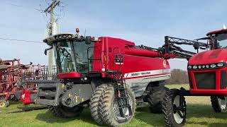 2013 MASSEY FERGUSON 9540 COMBINE [upl. by Jovia51]