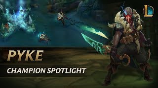 Pyke Champion Spotlight  Gameplay  League of Legends [upl. by Rawley92]