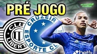 LIBERTAD X CRUZEIRO PRÉ JOGO QUARTAS DE FINAL DA SULAMERICANA 2024 [upl. by Ihcalam]