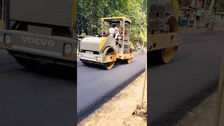 Road ready for Rider ♥️⚡⚡👌youtube roadroller volvo excavator equipment [upl. by Hairahcaz732]