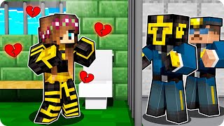 ATRAPAMOS A MI NOVIA EN LA PRISIÓN EN MINECRAFT 😱💔 [upl. by Johny]