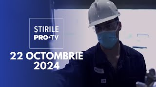 Știrile PRO TV  22 Octombrie 2024 [upl. by Marissa]