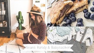 NEUES HANDY amp BABYSACHEN XXL VLOG [upl. by Liv]