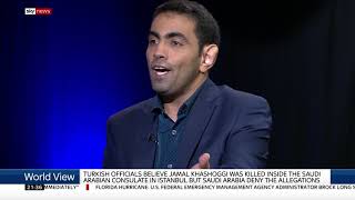 Ghanem Almasarir on Sky News [upl. by Dorkas]