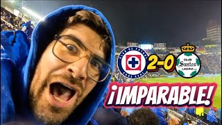 ¡MÁQUINA DE 40 PUNTOS 🚂 Cruz Azul derrota 20 a Santos y asegura el liderato del Apertura 2024 👊 [upl. by Teik728]