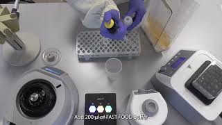 FAST FOOD Universal DNA extraction kit  Bacterial DNA ExtractionEnrichment broth [upl. by Brainard]