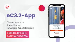 Wie funktioniert die elektronische Kontrollkarte zeitweilige Arbeitslosigkeit eC32 [upl. by Juback402]