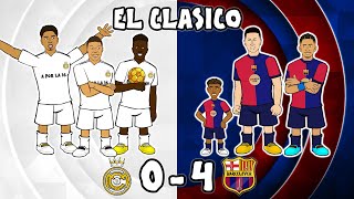 04🔥 Real Madrid vs FC Barcelona El Clasico 2024 Goals Highlights [upl. by Arahahs]