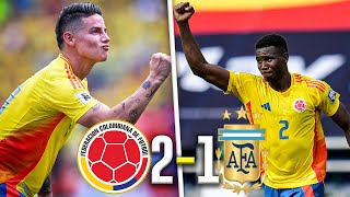 🇨🇴 COLOMBIA vs ARGENTINA 🇦🇷 REACCIÓN a las ELIMINATORIAS 2026 😱 [upl. by Knox870]