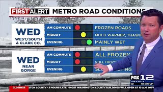 First Alert Tuesday evening FOX 12 weather forecast 116 [upl. by Thorwald]