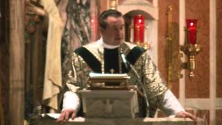 Fr Eric Orzechs first sermon at St Casimir Church in Cleveland [upl. by Calen402]