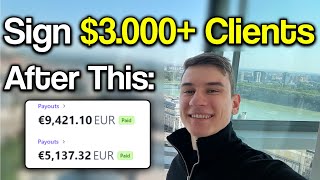 Sign 3K Clients in the next 2448 hours we made 34000 in 7 days [upl. by Sucramd]