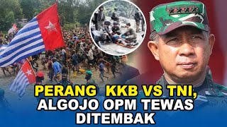 🔴Baku Tembak TNI VS KKB Letnan Marthen Faan Lari Ketakutan ke Hutan Algojo OPM Tewas Ditembak [upl. by Seiden595]