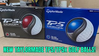 TaylorMades New TP5 Golf Balls with Mike Fox [upl. by Mosera]