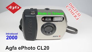 2000 Agfa ePhoto CL20  Digital Camera [upl. by Geminius]