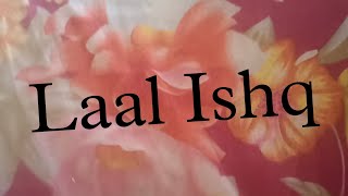 Laal Ishq song  cover by  Aditya Kumar shinde  A K S presentation [upl. by Celestine]