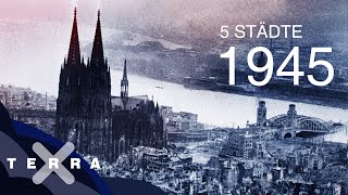 Deutschland von oben 1945 – 5 Städte  Terra X [upl. by Grimbald]