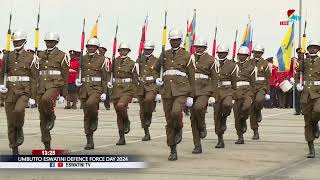 Umbutfo Eswatini Defence Force Parade during the 2024 Army Day [upl. by Hausmann968]