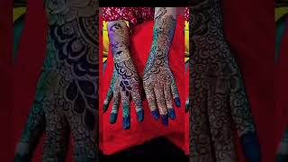 hand flower mahndi design youtubeshorts viralvideo [upl. by Ailina]