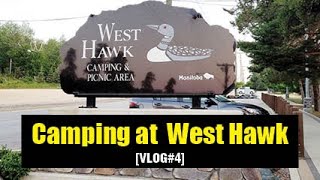 Camping at West Hawk Lake Campground in Manitoba  Must do [upl. by Nitnelav]