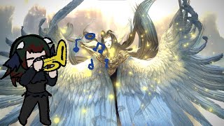 With Hearts Aligned Endsinger 2nd phase theme  Final Fantasy XIV Endwalker Solo Bard Performance [upl. by Yahsal697]