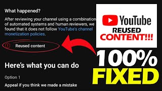 How To Fix Monetization For Reused Content New YouTube Rules [upl. by Reed]